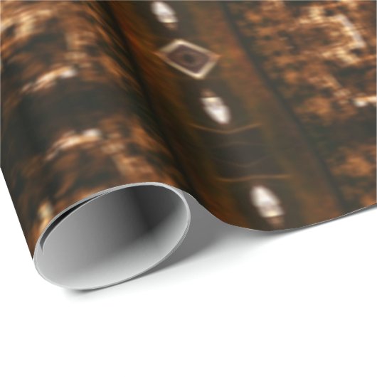 Abstract psychedelisch inpakpapier (Rol Hoek)