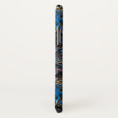 Abstract psychedelisch patroon Case-Mate iPhone case (Achterkant / rechts)