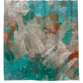 abstract psychedelische achtergrond met de textuur douchegordijn