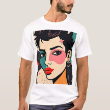 Abstract Punk portret