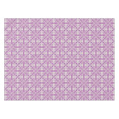 Abstract Purple Orchid Flower Design Pattern Art Tafelkleed (Voorkant (Horizontaal))