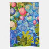 Abstract Quilt Pattern Theedoek (Verticaal)