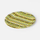 Abstract raam en mallen zijn kleurrijk papieren bordje (Gekanteld)