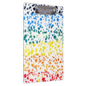Abstract Rainboogpatroon van Terrazzo Mosaic Klembord (Rechts)