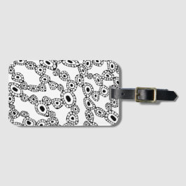 Abstract Random Circle Blob Shapes Bagagelabel