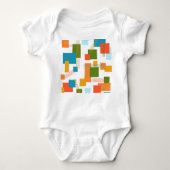 Abstract Rectangles and Lines  Romper (Voorkant)