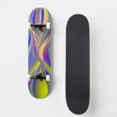 Abstract Regenbogen Augen Skateboard (Voorkant)
