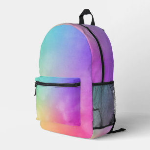 Abstract regenboogontwerp bedrukte rugzak