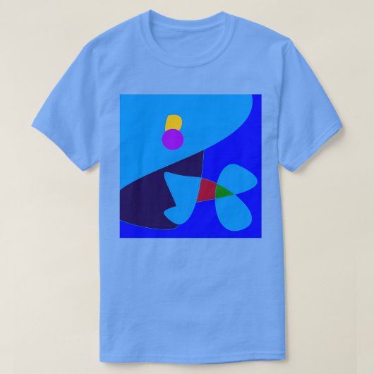 Abstract Relax 30 Aquarium T-shirt (Design voorkant)
