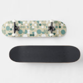 Abstract retro patroon skateboard (Horizontaal)