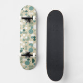 Abstract retro patroon skateboard (Voorkant)