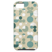 Abstract retropatroon Case-Mate iPhone case (Achterkant)