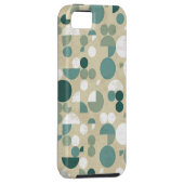 Abstract retropatroon Case-Mate iPhone case (Back/Rechts)