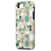 Abstract retropatroon Case-Mate iPhone case (Achterkant Links)