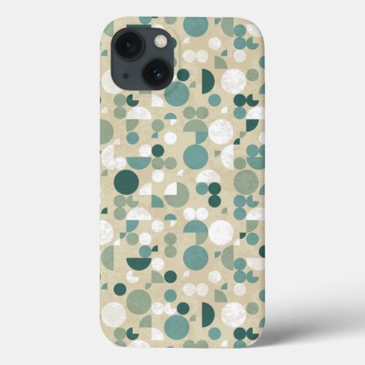 Abstract retropatroon Case-Mate iPhone case (Achterkant)