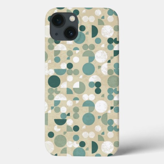 Abstract retropatroon Case-Mate iPhone case (Achterkant)