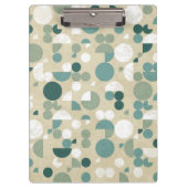 Abstract retropatroon klembord (Voorkant)