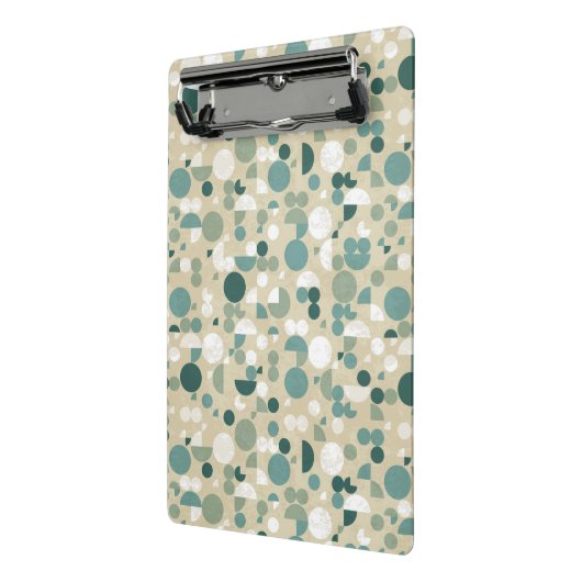 Abstract retropatroon mini klembord (Angled2)