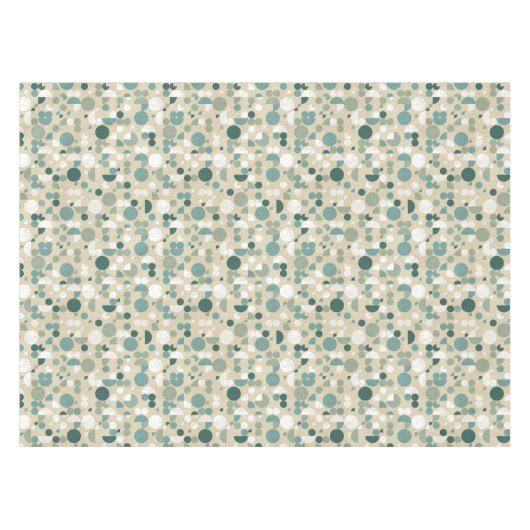 Abstract retropatroon tafelkleed (Voorkant (Horizontaal))