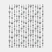 Abstract retrospectief ontwerp, sierdeco fleece deken (Voorkant)