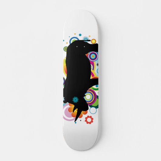 Abstract Rhino-skateboard Skateboard (Voorkant)