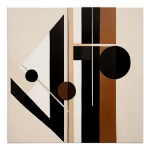 Abstract ritme perfect poster
