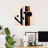 Abstract Ritme Poster (Thuiskantoor)