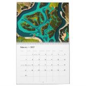 Abstract River Estuary Kalender (Feb 2027)