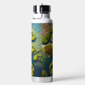 Abstract River Estuary Waterfles (Rechts)