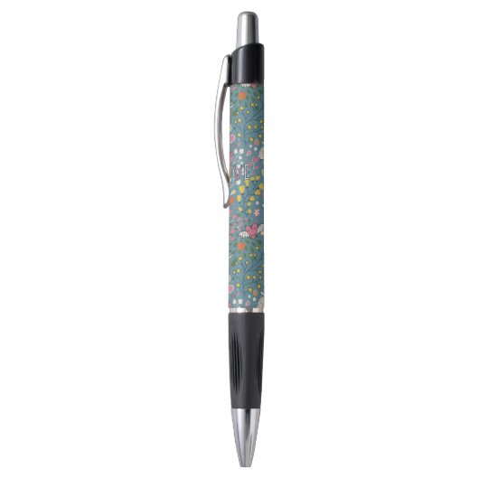 Abstract romantisch patroon met cartoon pen (Top (Verticaal))