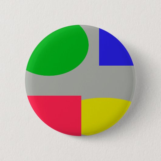 Abstract Ronde Button 5,7 Cm (Voorkant)