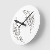 abstract ronde klok (Hoek)