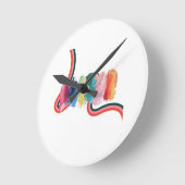 abstract ronde klok (Hoek)