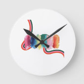 abstract ronde klok (Voorkant)