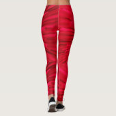 ABSTRACT ROOD ASTRAL AFBEELDING LEGGINGS (Achterkant)