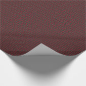 Abstract rood cadeaupapier (Hoek)