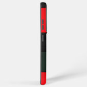 Abstract rood en zwart samsung galaxy hoesje (Rechterkant)