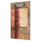 Abstract rood landschap klembord (Links)