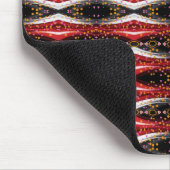 Abstract Rood Zwart Wit Muismat! Muismat (Hoek)