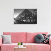 Abstract roof canvas print (Insitu (Woonkamer))