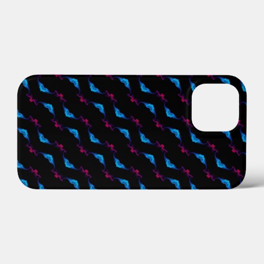 Abstract rookpatroon Case-Mate iPhone case (Achterkant (horizontaal))