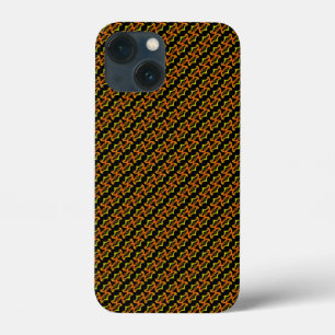 Abstract rookpatroon iPhone 13 mini hoesje