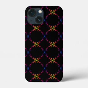 Abstract rookpatroon iPhone 13 mini hoesje