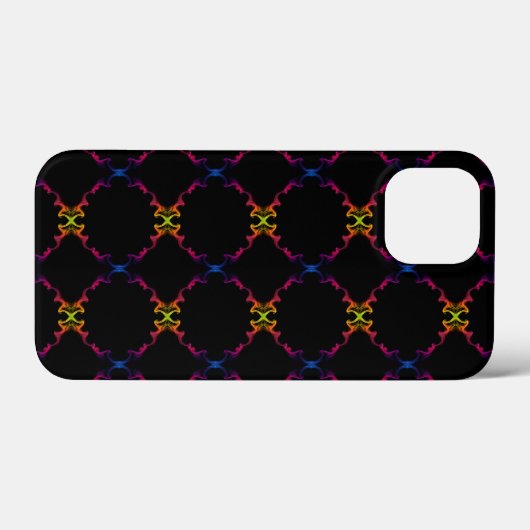 Abstract rookpatroon Case-Mate iPhone case (Achterkant (horizontaal))