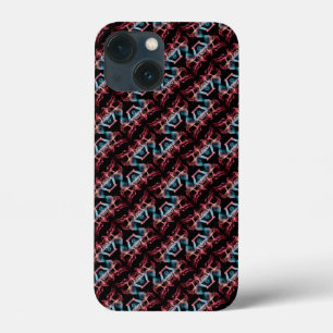 Abstract rookpatroon iPhone 13 mini hoesje