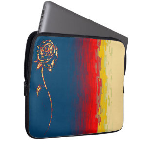 Abstract Roos-laptop — Sleeve