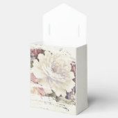  abstract roos tapijt bedankdoosjes (Geopend)