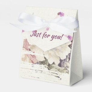  abstract roos tapijt bedankdoosjes