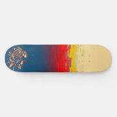 Abstract Rose Skateboard Deck (Horz)