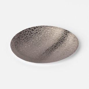Abstract Roze Blush Roze Goud Moderne Glam Sweet 1 Papieren Bordje